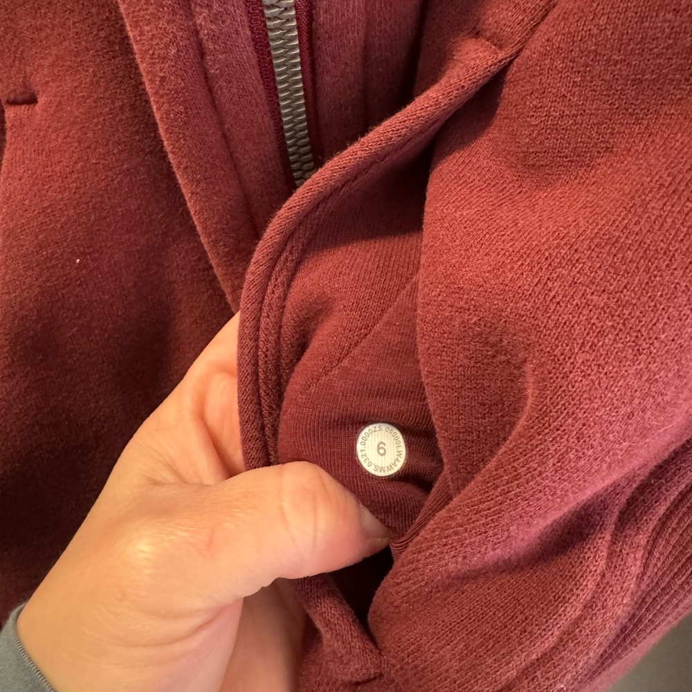 Lululemon Scuba full-zip hoodie Women’s Size 6 - Picture 3 of 6